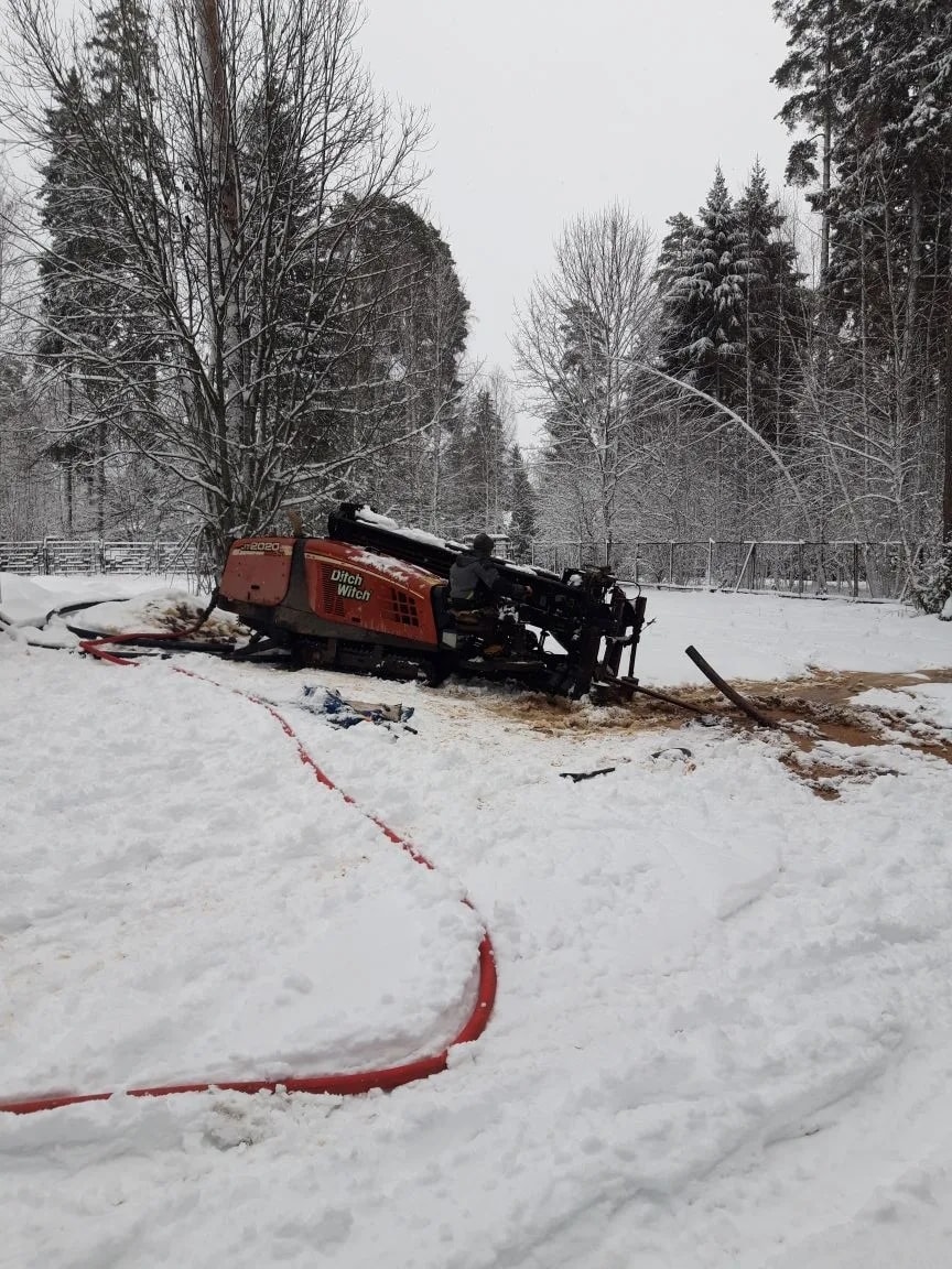 ГНБ (Горизонтально направленное бурение) проколы в Раменском муниципальном округе для газификации поселка