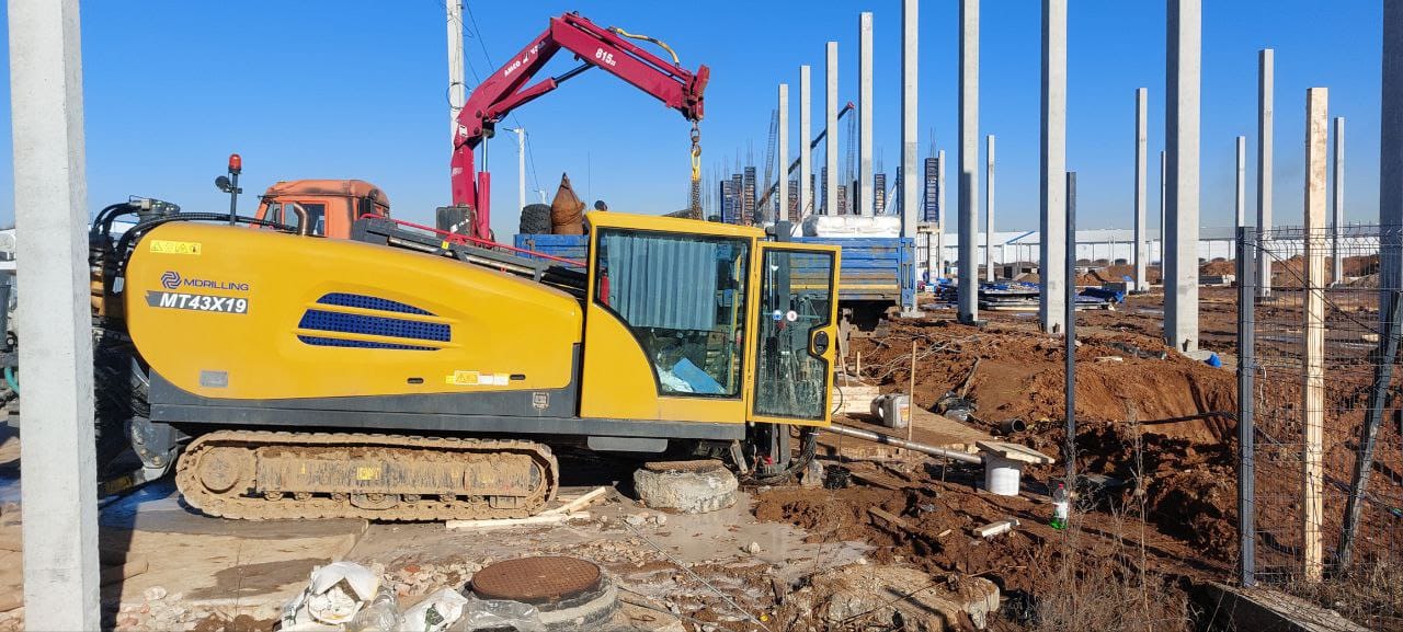 ГНБ (Горизонтально Направленное Бурение) прокол в Московской области г. Щелково
