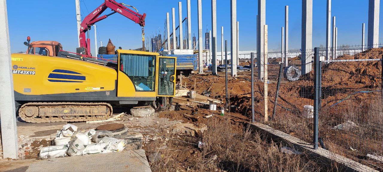 ГНБ (Горизонтально Направленное Бурение) прокол в Московской области г. Щелково