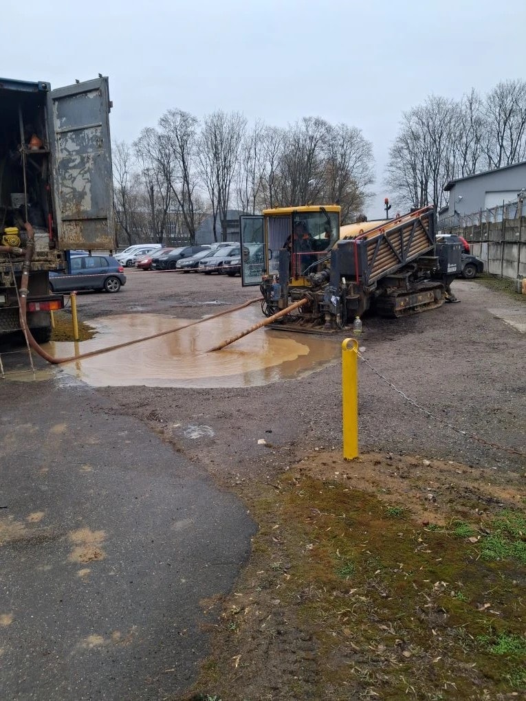 ГНБ проколы под дорогой в Томилино были выполнены согласно проектной документации в оговоренный срок.